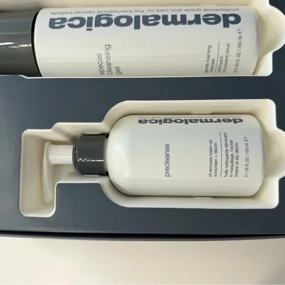 Dermalogica Let It Glow Skincare Trio - White and Black Packaging